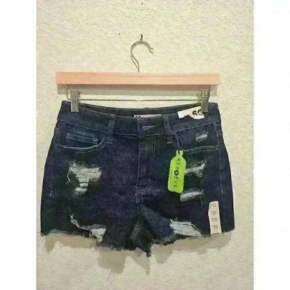 So goods for life dark blue denim shorts. Size 7/28. Nwt. - Picture 1 of 3